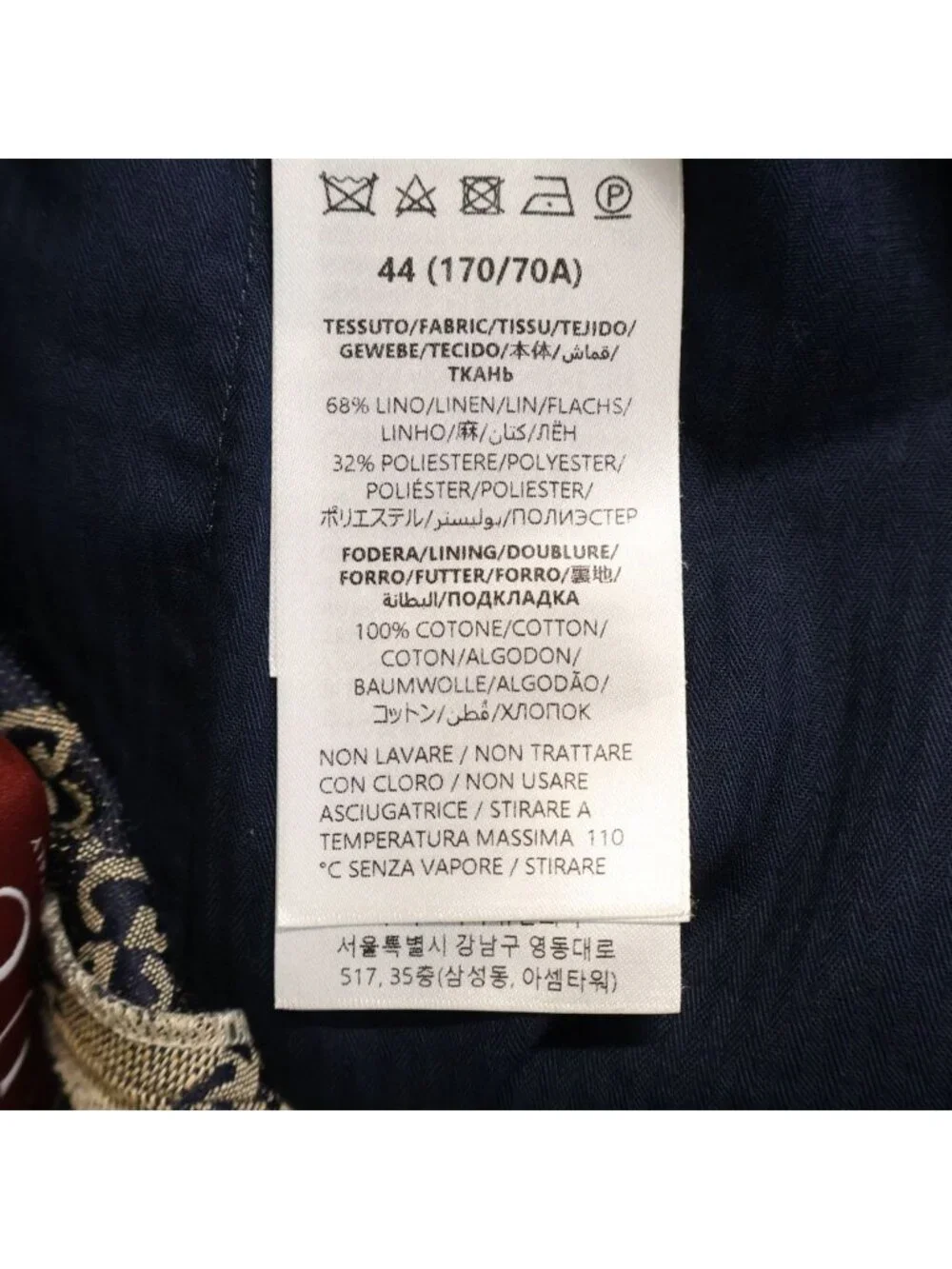 Gucci GG Linen Blend Canvas Shorts Brown